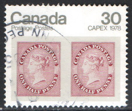 Canada Scott 755 Used